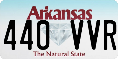 AR license plate 440VVR