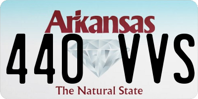 AR license plate 440VVS