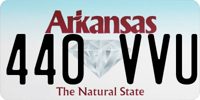 AR license plate 440VVU