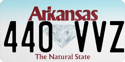 AR license plate 440VVZ
