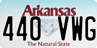 AR license plate 440VWG