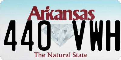 AR license plate 440VWH