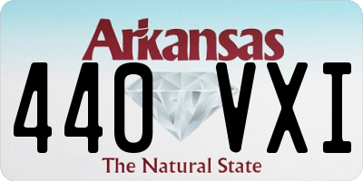 AR license plate 440VXI