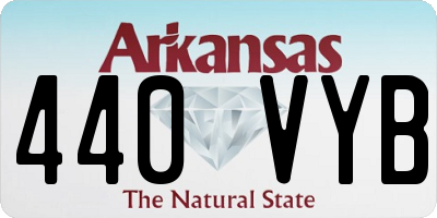 AR license plate 440VYB