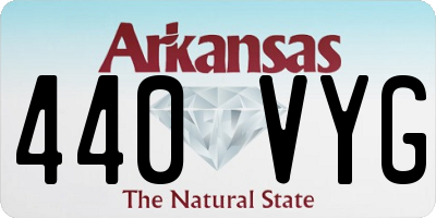 AR license plate 440VYG