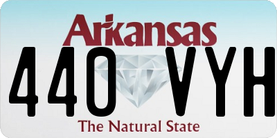 AR license plate 440VYH