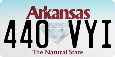 AR license plate 440VYI