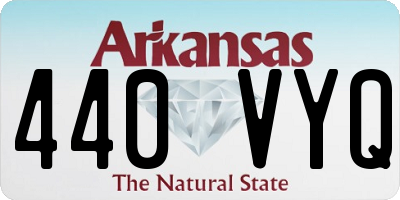AR license plate 440VYQ