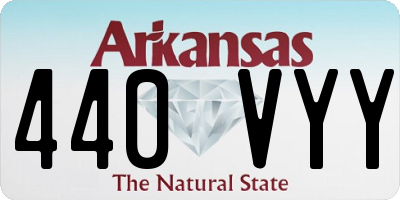 AR license plate 440VYY