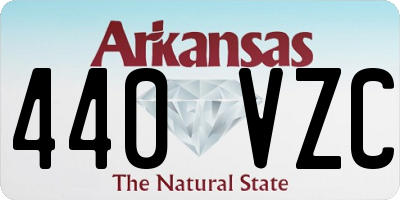 AR license plate 440VZC