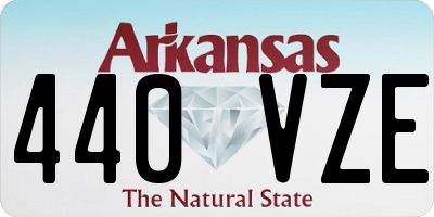AR license plate 440VZE