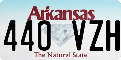 AR license plate 440VZH