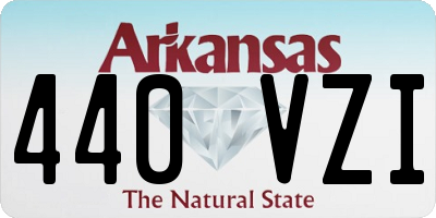 AR license plate 440VZI