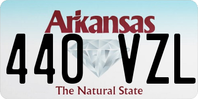 AR license plate 440VZL