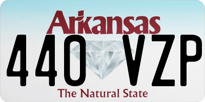 AR license plate 440VZP