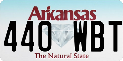 AR license plate 440WBT