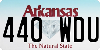 AR license plate 440WDU