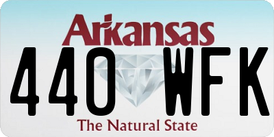 AR license plate 440WFK