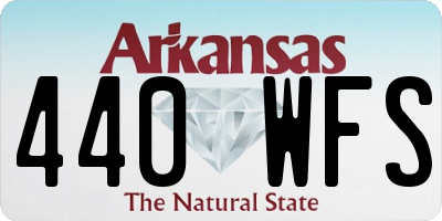 AR license plate 440WFS