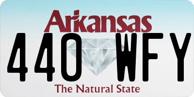 AR license plate 440WFY