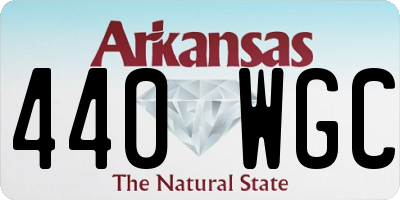 AR license plate 440WGC