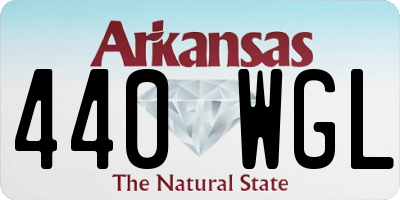 AR license plate 440WGL