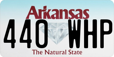 AR license plate 440WHP