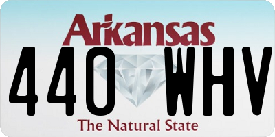 AR license plate 440WHV