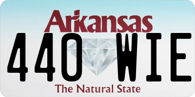 AR license plate 440WIE