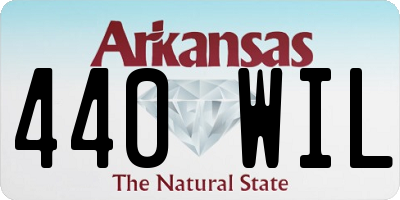 AR license plate 440WIL
