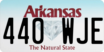 AR license plate 440WJE