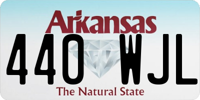 AR license plate 440WJL