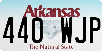 AR license plate 440WJP