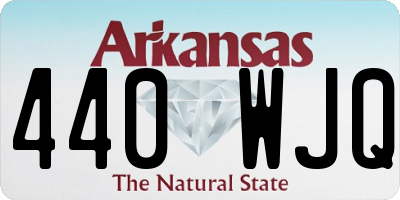 AR license plate 440WJQ