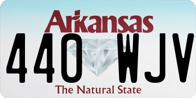 AR license plate 440WJV