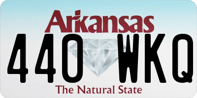 AR license plate 440WKQ