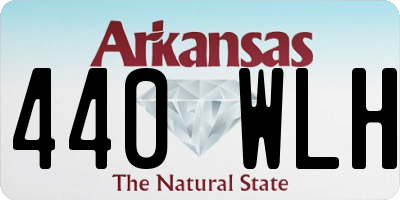 AR license plate 440WLH