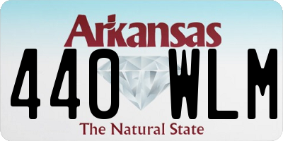 AR license plate 440WLM