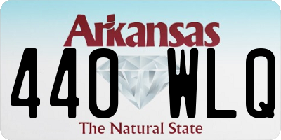 AR license plate 440WLQ