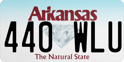 AR license plate 440WLU
