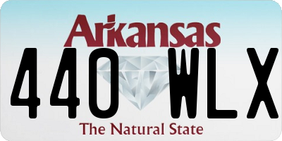 AR license plate 440WLX