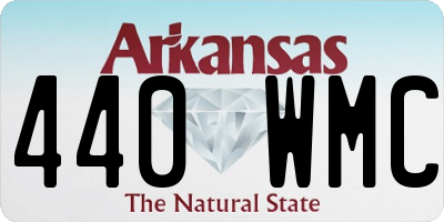 AR license plate 440WMC