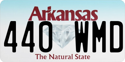 AR license plate 440WMD
