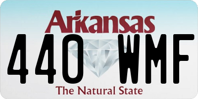 AR license plate 440WMF