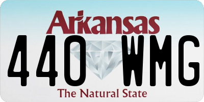 AR license plate 440WMG