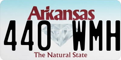 AR license plate 440WMH