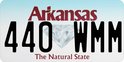 AR license plate 440WMM