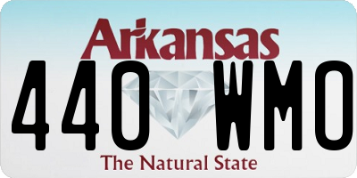 AR license plate 440WMO