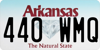 AR license plate 440WMQ