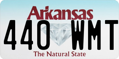 AR license plate 440WMT